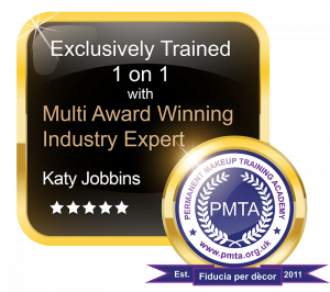 Exclusively Trained 1 to 1 with Multi Award Winning Industry Expert Katy Jobbins